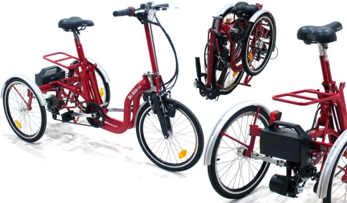 Di blasi r30 folding electric tricycle online