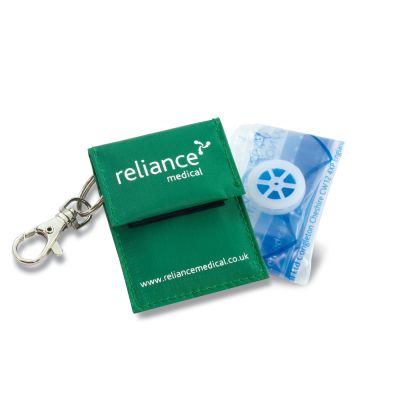 Rebreath with Valve & Keyring Pouch