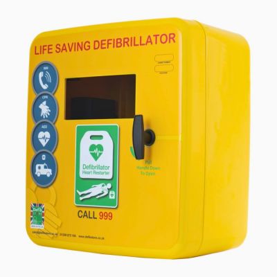 AED Outdoor Unlocked Defibrillator Cabinet