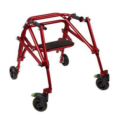 Klip 4 Wheeled Posterior Walker with Seat Size 2