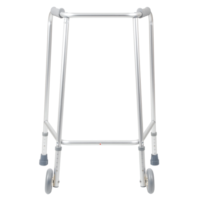 Adjustable Height Wheeled Walking Frame Ultra Narrow